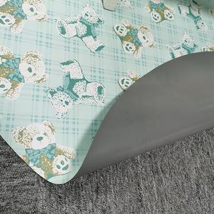 Tapis d'éclaboussures en cuir de vinyle résistant aux taches, réutilisable et imperméable, facile à nettoyer, pour chaise haute, tapis de nourriture pour bébé - Product Image 5