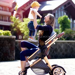 Passeggino 3 in 1 di Alta Qualità, Elegante Carrozzina con Telaio in Alluminio, Confezione Singola, Certificato EN1888 - Product Image 2