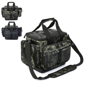 Sac de pêche portable sécurisé MR en polyester, bagage de rangement pour la pêche à la <span class=keywords><strong>carpe</strong></span>, vente en gros - Product Image 2