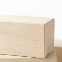 Le bloc de bois de paulownia massif de la marque HJG le plus populaire, design moderne, facile à utiliser, parfait pour la sculpture et la construction résidentielle