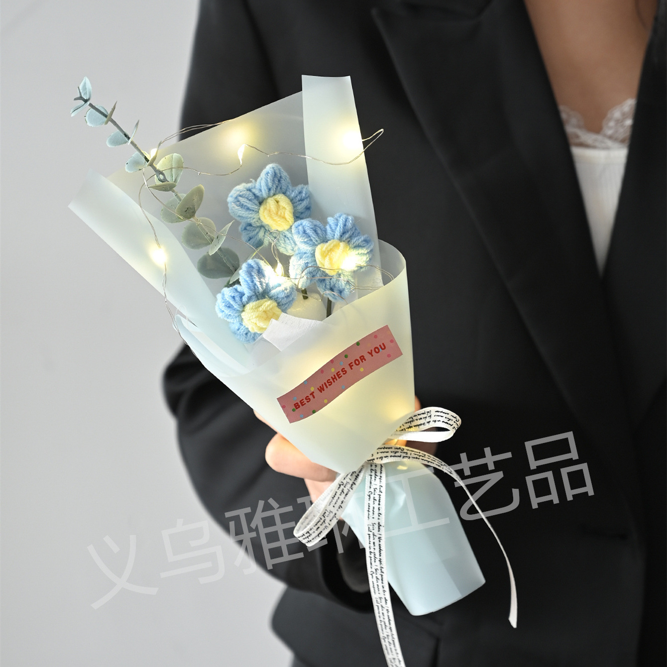 Three orchids paper decoration