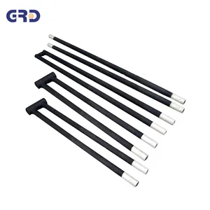 Electric silicon carbide heater rod sic heating element for industrial furnace