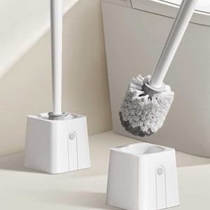 Cepillo <span class=keywords><strong>de</strong></span> Inodoro Curvo sin Ángulos Muertos, Cepillo <span class=keywords><strong>de</strong></span> Limpieza Montado en la Pared para el Hogar, Mejoras Inteligentes para el Hogar>>Artículos Inteligentes para el Hogar - Product Image 1