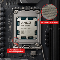 Processeur de bureau AMD Ryzen 5 9600X AM5 Zen5 6 cœurs 12 threads 3,9 GHz de base 5,4 GHz en boost DDR5 en stock