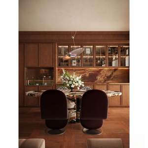 Personalización para toda la casa Armarios de comedor de madera modernos Almacenamiento de diseño ODM - Product Image 4