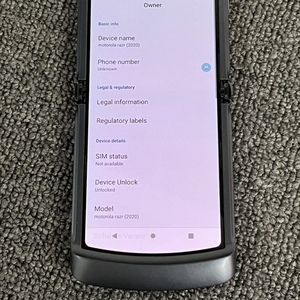 Smartphone Rola Razr 5G 2020 Ricondizionato Originale, 8GB RAM 256GB, con Connettività GSM CDMA LTE - Product Image 5