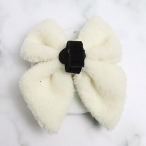 Fiocco da marinaio regolabile in tessuto Coquette Toile bianco morbido di alta qualità, accessorio per animali domestici, ideale per Natale ed estate - Product Image 3