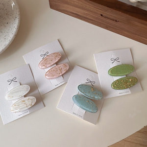 <span class=keywords><strong>Accessori</strong></span> per <span class=keywords><strong>capelli</strong></span> Boho anallergici per matrimonio e moda mollette a forma di anatra a forma di ellisse per <span class=keywords><strong>capelli</strong></span> sottili - Product Image 2