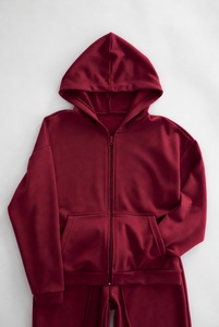 Survêtements pour hommes de qualité supérieure, couleur unie, personnalisables, ensembles de survêtements tendance, entraînement, course à pied - Product Image 3