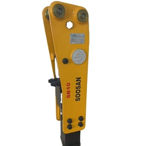Soosan SB Series Top Type Hydraulic <b>Hammer</b> for 1.0-2.5 Ton Mini Excavator | CE Certified <b>Rock</b> Breaker for Construction - Product Image 1