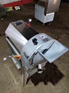 เครื่องหั่นผักอัตโนมัติ เครื่องสับผักอเนกประสงค์ เครื่องตัดอาหาร เครื่องหั่นมันฝรั่งทอด - Product Image 6