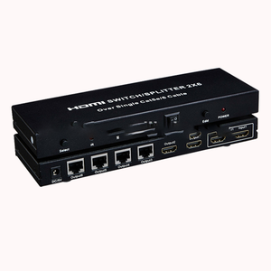 <span class=keywords><strong>HDMI</strong></span> <span class=keywords><strong>UTP</strong></span> se divisor de 2x6 2 <span class=keywords><strong>HDMI</strong></span> 2 <span class=keywords><strong>HDMI</strong></span> y 4 <span class=keywords><strong>UTP</strong></span> fuera - Product Image 1