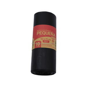 Sacs poubelles robustes en rouleau de PE thermosoudé, 26x36, 120L, avec soufflets latéraux, pour supermarchés, vente en gros, 25lbs - Product Image 4