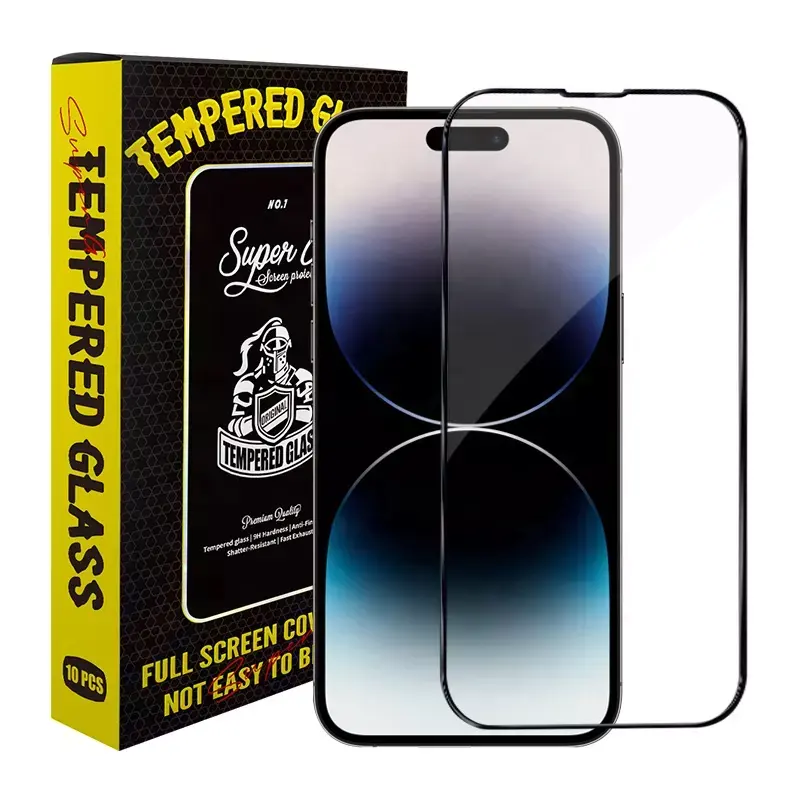 Super G D X Mobile Phone Tempered Gllas Screen Protector A52 4G Tempad Super G Tampered Glass for Iphone 14