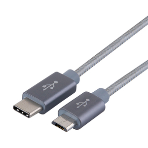 Gris plata carga rápida de alta calidad con personalizable longitud Usb tipo C 3,0 Cable - Product Image 1