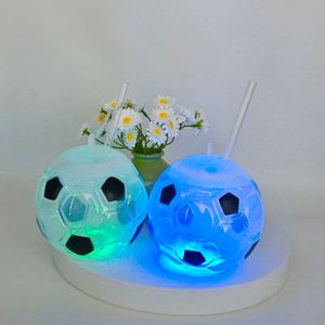 Vaso de Plástico Desechable con Forma de Balón de Fútbol para Niños, Ideal para Festivales - Product Image 5