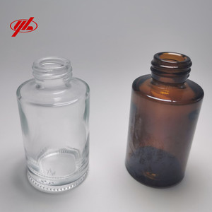 ขวดแก้วทรงแบนขนาด 20 มล., 30 มล., 40 มล. พร้อมหลอดหยด - Product Image 4