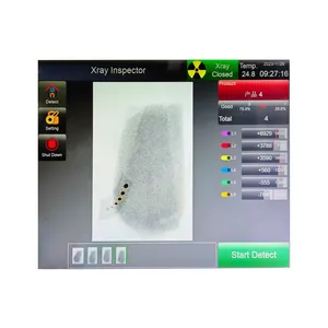 Inspección de alimentos Máquina DE RAYOS X Detección Sistema de inspección de rayos X Para fábricas de la industria alimentaria