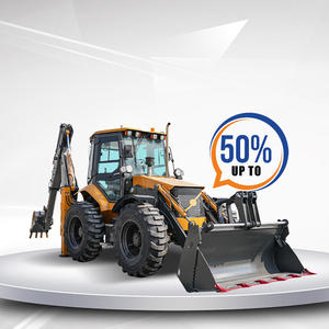 Kostenloser Versand Rad 4WD Bagger lader CE EPA Euro 5 Baumaschinen Diesel Mini Bagger lader - Product Image 1