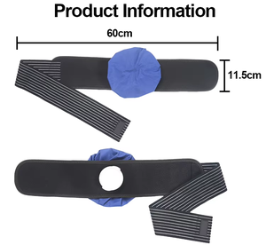 Calor frío reutilizable alivio del dolor cintura hombro rodilla cuello lesiones envolver cinturón <span class=keywords><strong>bolsa</strong></span> <span class=keywords><strong>de</strong></span> hielo - Product Image 5