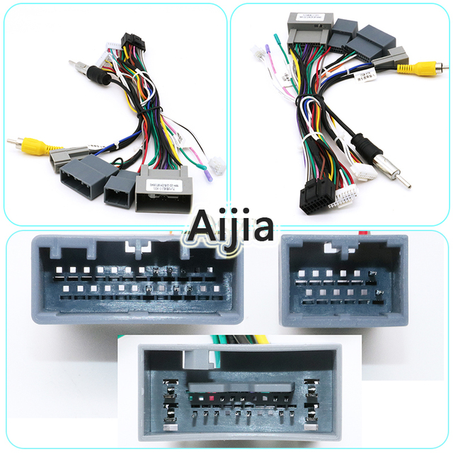 Aijia Canbus Box Adaptor for Honda Accord 8th (2008-2013)9th(2014-2017) 10th 2018 With Wiring Harness Cable Android Car Radio