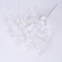 Vente en gros de feuilles d'eucalyptus artificielles multicolores en plastique non tissé de haute qualité Dongchen, fabriquées à la main, à 16 branches, pour la décoration