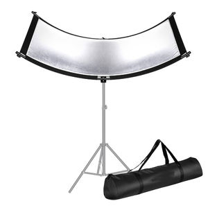 Réflecteur de lumière incurvé en forme de coquille de palourde 4 en 1 Diffuseur Photographie - Product Image 1