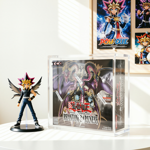 Boîte de protection transparente personnalisée pour booster Yu-Gi-Oh TCG, en acrylique magnétique robuste de 6 mm, anti-chute, pour collection de cartes TCG - Product Image 1