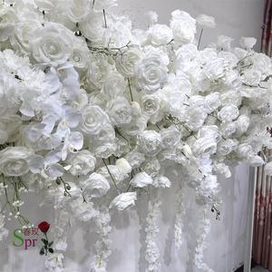 Centro <span class=keywords><strong>de</strong></span> Mesa SPR con Bola <span class=keywords><strong>de</strong></span> Flores Artificiales Blancas Hechas a Mano, Decoración <span class=keywords><strong>para</strong></span> Bodas, Arreglo Floral <span class=keywords><strong>para</strong></span> Fiestas, Guirnalda Navideña, Regalo - Product Image 1