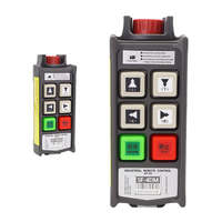 Télécommande industrielle universelle sans fil pour grue, étanche IP66, 4 boutons, double vitesse, avec verrouillage