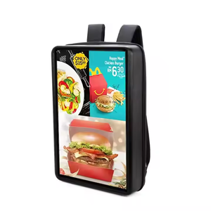 21,5 pulgadas USB Wifi personalizable Android placa base reproductor de publicidad Human Walking Digital Billboard <span class=keywords><strong>LCD</strong></span> Billboard mochila - Product Image 1