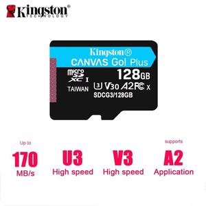 Tarjeta de Memoria <span class=keywords><strong>SD</strong></span> Original <span class=keywords><strong>Kingston</strong></span> Canvas Go Plus de 64GB <span class=keywords><strong>128GB</strong></span> 256GB, Tarjeta <span class=keywords><strong>Micro</strong></span> <span class=keywords><strong>SD</strong></span> de 170MB/s, Tarjeta TF de 64G <span class=keywords><strong>128GB</strong></span> para Teléfono - Product Image 6