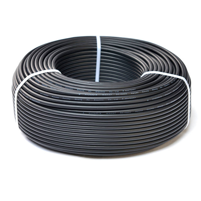 Wholesale Solar Photovoltaic Cable Dc Power Pv1-f 1x4mm2 Pv Power Wire Grounding Cables Between Pv Panel