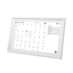 Calendrier numérique WiFi 10,1 pouces, écran tactile interactif intelligent pour l'horaire familial, tableau des tâches, cadre photo numérique intelligent synchronisé - Product Image 2
