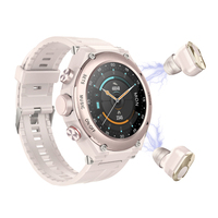 Jam Tangan Pintar Anti Air dengan Earbuds Headset Musik 2 in 1 T92 Smart Watch dengan Earphone Reloj Layar Sentuh Smart Watch