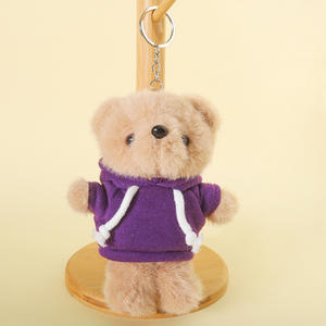 Kazak Ayıcık Anahtarlık Küçük Ayı Çanta Süsü Baskılı Logo Oyuncak Özel İsim Doğum Günü Mezuniyet Hediyesi - Product Image 6