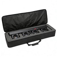 Barre de lumière LED mobile STSLITE 4x60W RGBW 4-en-1 avec sac de transport pour DMX512, discothèque, DJ