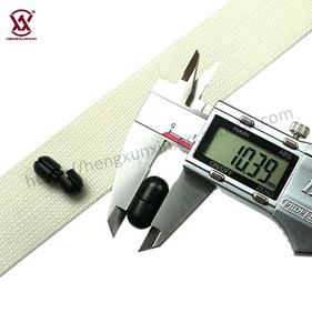 Boucles de ceinture rondes de serrure de cordon de sécurité en plastique noir Pop Barrel Connectors - Product Image 4