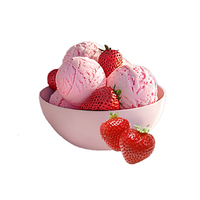 Hoogwaardige fruitige smaak harde ijsroommix, eenvoudig te gebruiken dessertpoeder, groothandel premix, melkpoeder, suiker, voor gelaterieën