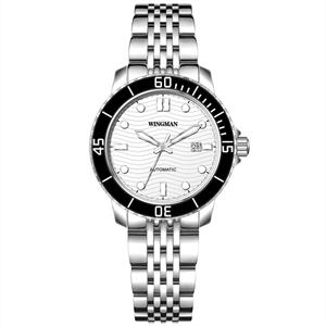 Montres-bracelets pour hommes WINGMAN, mouvement automatique Miyota, logo tendance, marque japonaise, personnalisées, étanches 2020, acier inoxydable - Product Image 2