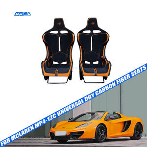 คาร์บอนไฟเบอร์แห้งเกรดสูง ให้การรองรับขั้นสูงสุด เบาะนั่งปรับได้ด้วยมือ สำหรับรถแมคลาเรน MP4 - Product Image 1