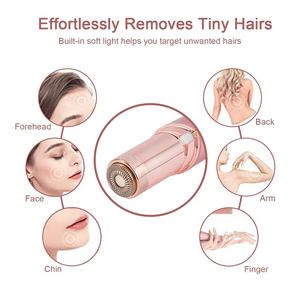 Wholesale Lipstick Shaver Female Facial Beard Painless Bikini Leg Hair Removal <b>Usb</b> Rechargeable <b>Mini</b> Multi-purpose - Product Image 2