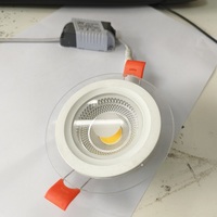 Downlight LED 3W, petite lampe encastrée ronde, vitrine de bijoux, éclairage blanc COB LED, mini spot