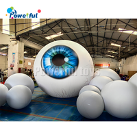 Ballon gonflable géant en PVC imperméable, ballon œil gonflable, décoration pour événements