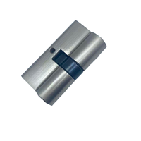 LCKLUX Vendedor caliente Hierro/Latón/Zinc/Cilindro de bloqueo de aluminio 3 Llaves Alta seguridad Fácil instalación 60/70mm