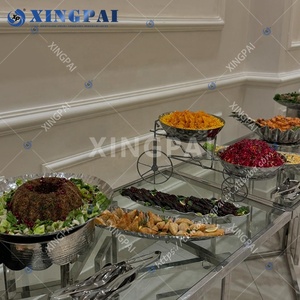 XINGPAI hotel restaurant fornisce supporto per torta arabo modello di bicicletta piatto staccabile supporto per frutta in metallo - Product Image 1