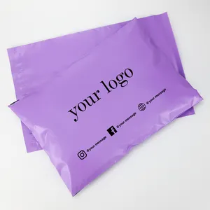 Supply Golden Supplier Colourful Poly Mailer Pink Plain Clothes Self Adhesive Mailing Bags