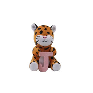 2024 Mini taille belle peluche Alphabet animal <span class=keywords><strong>et</strong></span> série d'animaux numériques-<span class=keywords><strong>Jaguar</strong></span> PP coton rempli pour l'anniversaire des enfants - Product Image 1