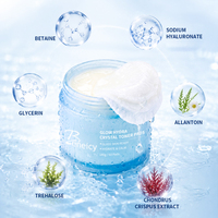 Pads Tonifiants Glow Hydra Crystal (Éclaircissants) 140g Niacinamide Acide 3-O-Ethyl Ascorbique