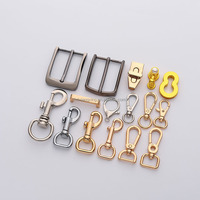 Accessoire de porte-clés en gros, fermoir à ressort pivotant, plusieurs couleurs, cordon, mousqueton, alliage métallique, clip de sangle, boucle pour sacs à main